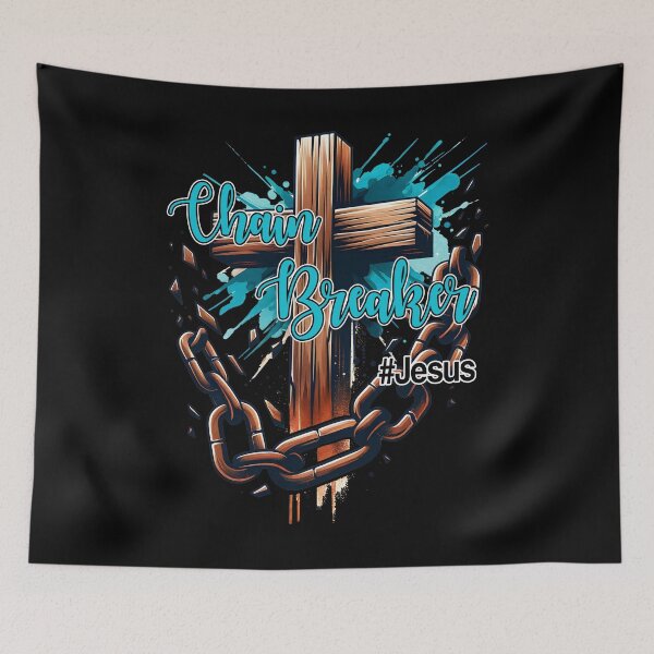 Item preview, Easter - Cross and Broken Chain designed and sold by BudBrown.