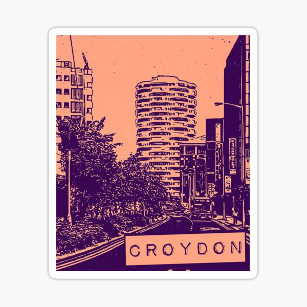 No 1 Croydon Sticker