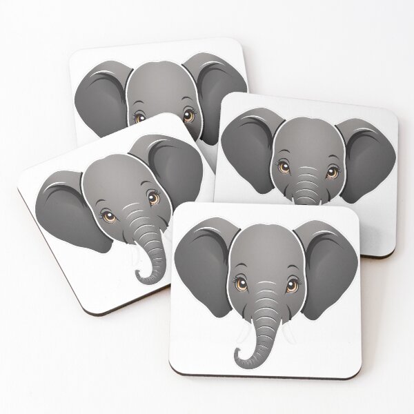 Item preview, Little Elephant Logo The PixelPunny Animal Collection designed and sold by PixelPunny.