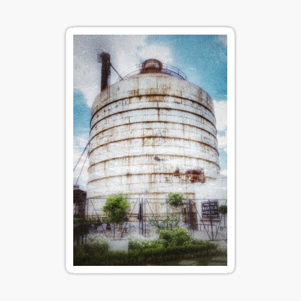 Vista previa del artículo con la obra «Silo De Magnolia - Waco Texas», diseñado y vendido por Debra Martz.