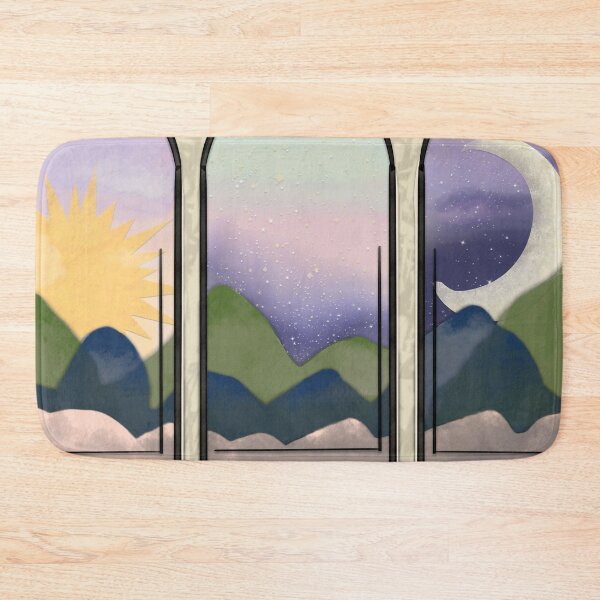 Item preview, Dawn to Dusk Triplicate designed and sold by AdriaCaps Art & Design.