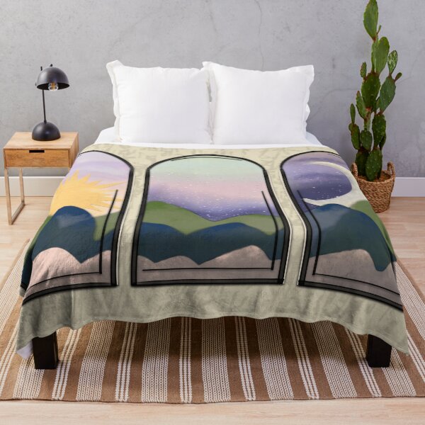 Item preview, Dawn to Dusk Triplicate designed and sold by AdriaCaps Art & Design.