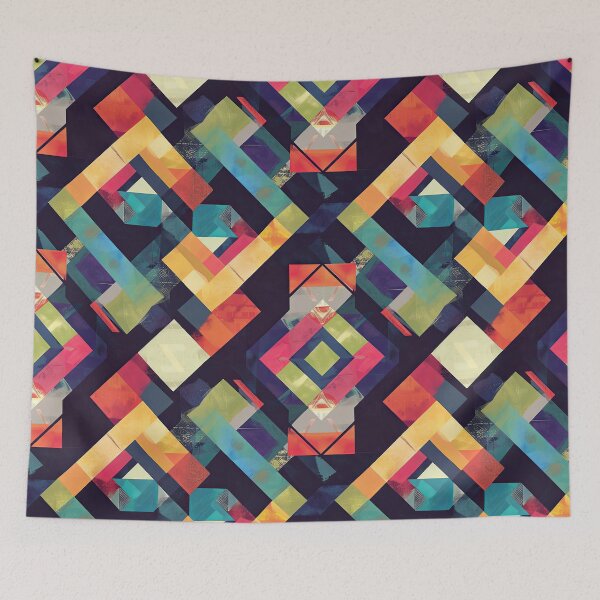 Item preview, Colourful Geometric Print designed and sold by SAFORDO.
