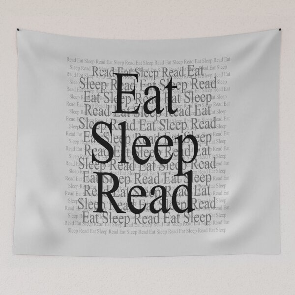 Item preview, Eat Sleep Read designed and sold by AlchemyColor.