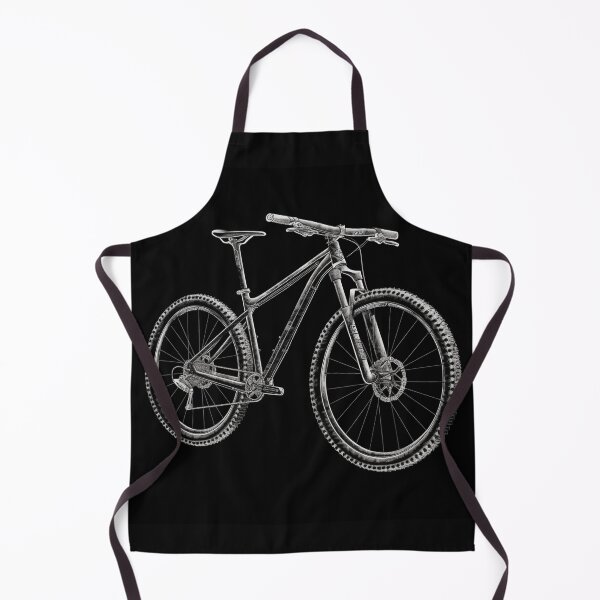 Item preview, Hard tail Mountain Bike in black and white designed and sold by CruzCore.