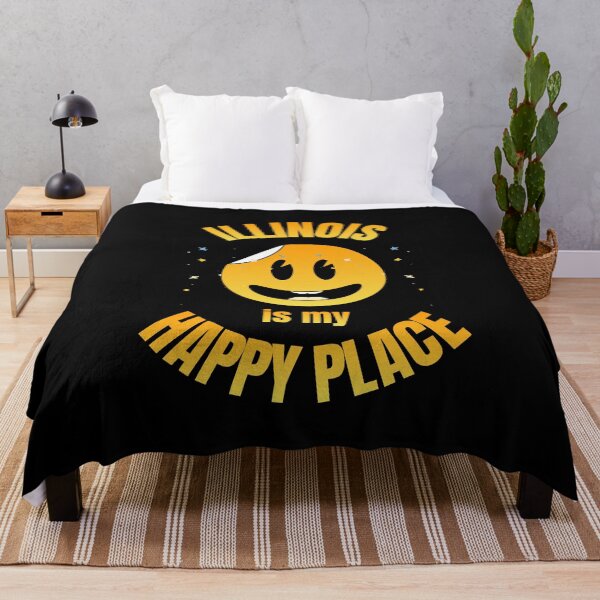 Item preview, Illinois is my happy place designed and sold by ByDesign61.