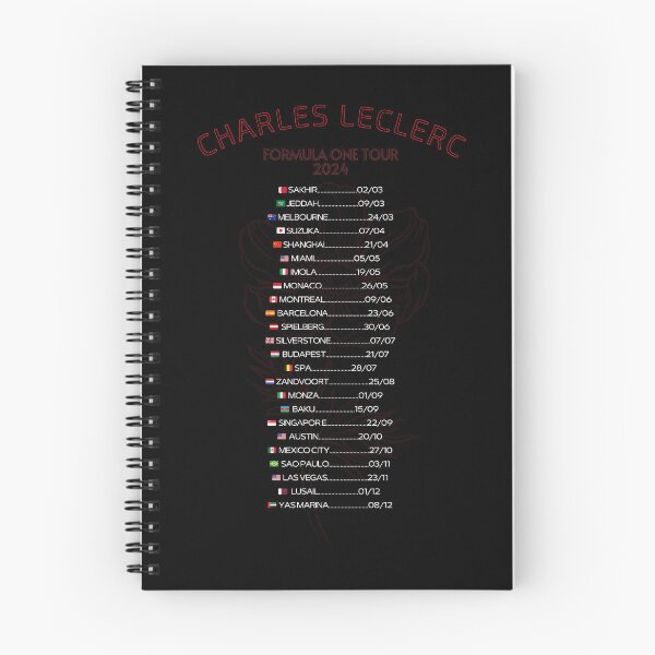 Item preview, C. Leclerc Formula 1 Tour 2024 designed and sold by dalaie.