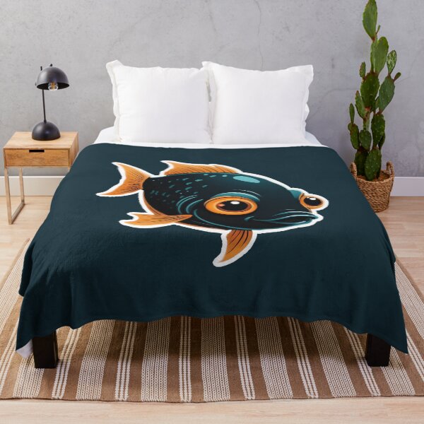 Item preview, Little Fish Logo The PixelPunny Animal Collection designed and sold by PixelPunny.