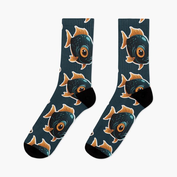 Item preview, Little Fish Logo The PixelPunny Animal Collection designed and sold by PixelPunny.