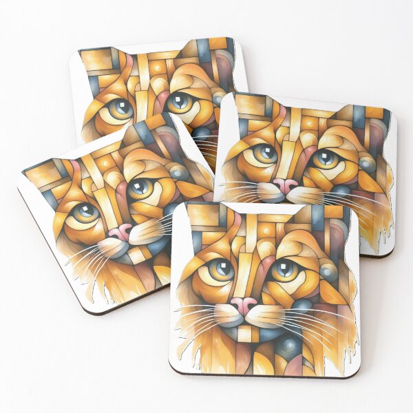 Item preview, golden cat designed and sold by cupipl.