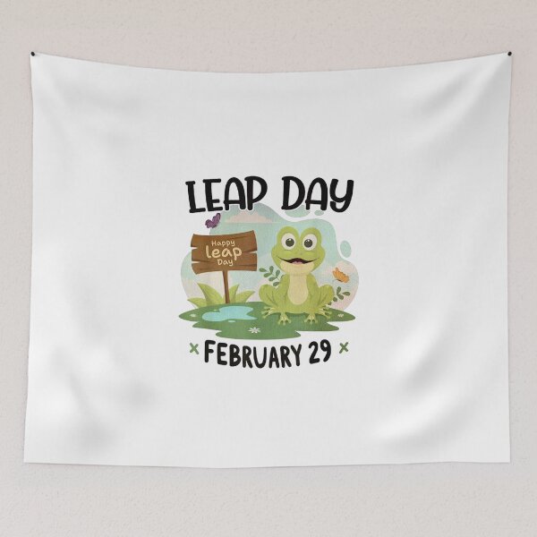 Item preview, February 29th Leap Day Frog Cute designed and sold by Tigerr3g.