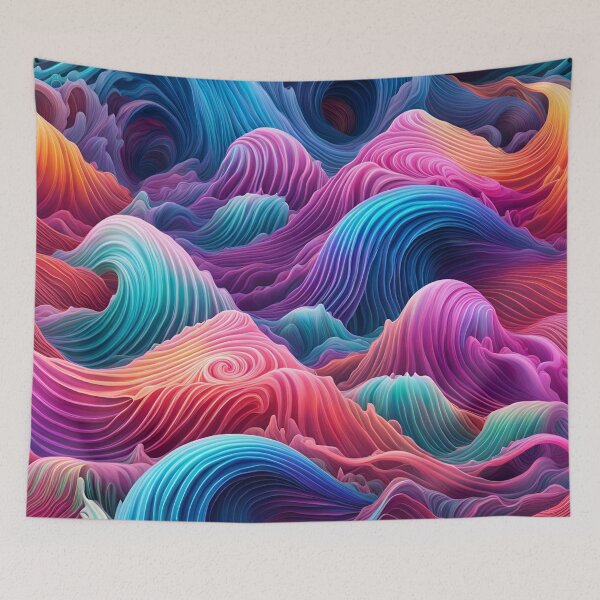 Item preview, Clay Waves designed and sold by HapaMuffin.