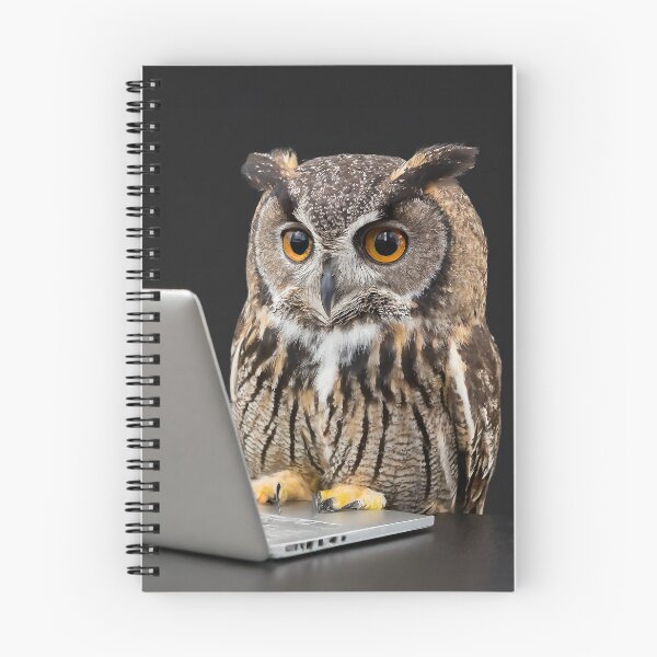 Item preview, Night Owl: Wise Web Surfer designed and sold by Praphul Garg.