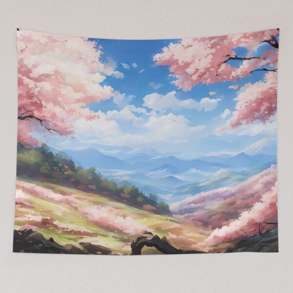 Item preview, Pink hills, sakura's blooming designed and sold by Jxnx ..