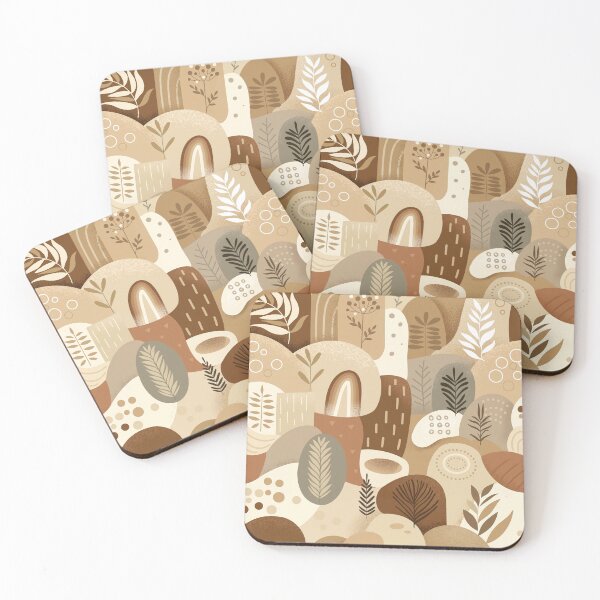 Item preview, Earthy Abstract Landscape designed and sold by yulia-rb.