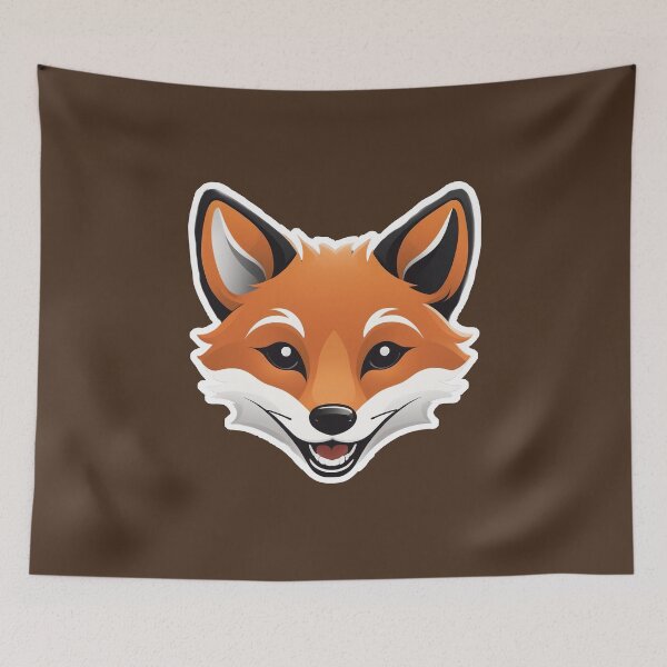 Item preview, Little Fox Logo The PixelPunny Animal Collection designed and sold by PixelPunny.