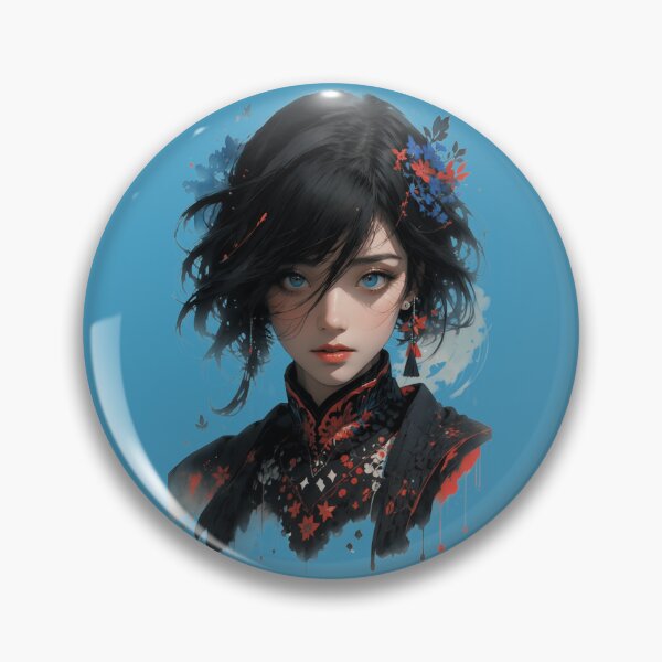 Item preview, Ink and Petals: Enigmatic Beauty designed and sold by Animepic222.
