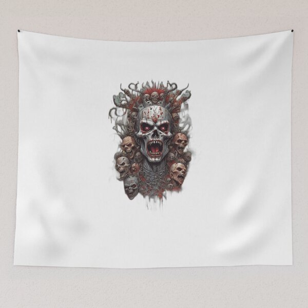 Item preview, Nightmarish Carnage: Death Metal T-Shirt Designs designed and sold by Leo digital art.