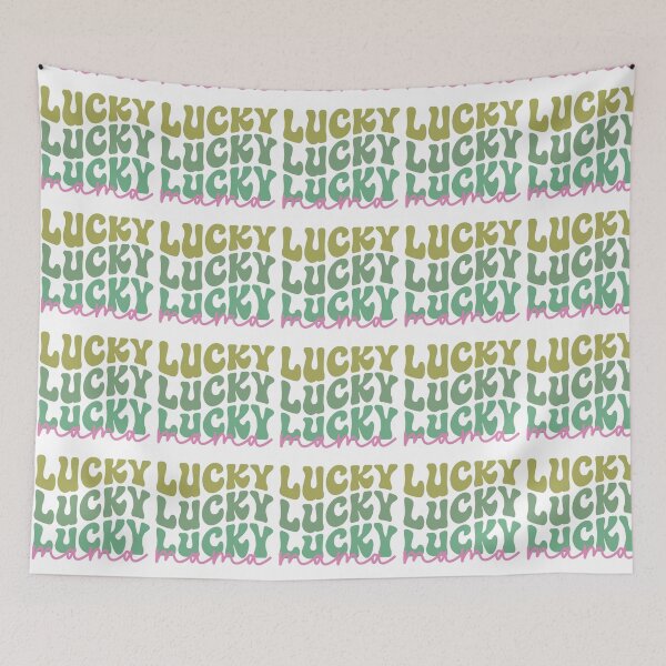 Aperçu de l'œuvre Lucky Lucky Lucky Mama, Maman Lucky, St Patricks Day créée et vendue par BotunPeony.