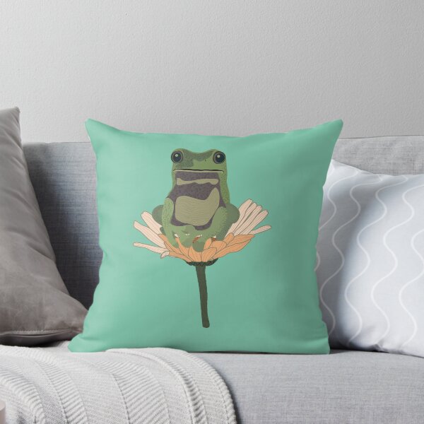 Item preview, Just Hanging with the Daisies-2.0-Sticker Pack and Merch-Leap Year Frogs-Latin Jazz Palette designed and sold by Annette Chabidon Studio.