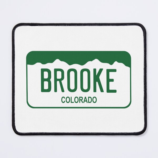 Item preview, Colorado License Plate - Brooke designed and sold by rracheell.