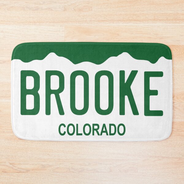 Item preview, Colorado License Plate - Brooke designed and sold by rracheell.