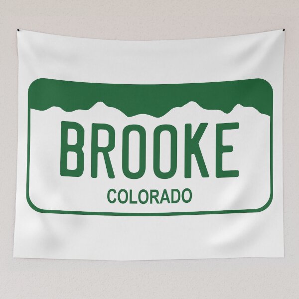 Item preview, Colorado License Plate - Brooke designed and sold by rracheell.