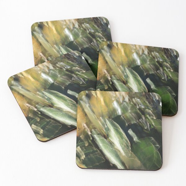 Item preview, Yellow Green Diagonal Leaves designed and sold by SunlitColors.