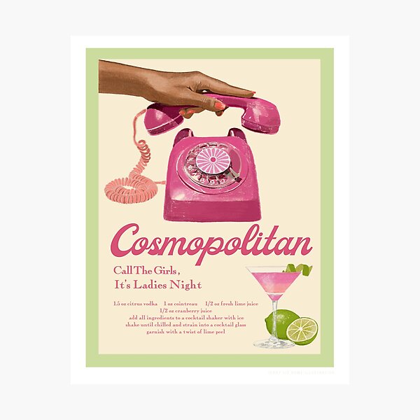 Item preview, Cosmopolitan designed and sold by jennylizrome.
