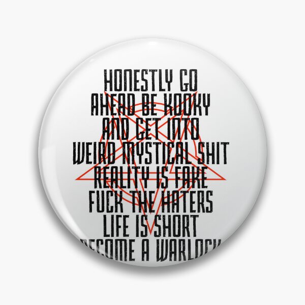 Item preview, honestly go ahead and be kooky and get into mystical shit reality is fake life is short become a warlock designed and sold by BritySpear.