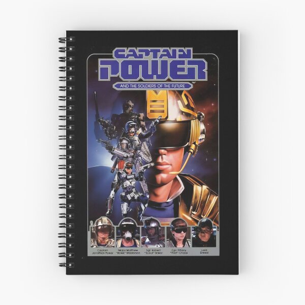 Item preview, Captain Power and the Soldiers of the Future designed and sold by Retr0Tshirts.
