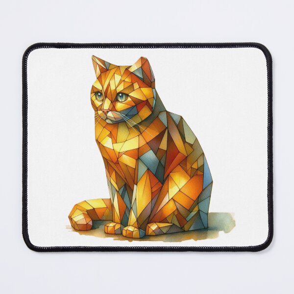 Item preview, golden cat sits designed and sold by cupipl.