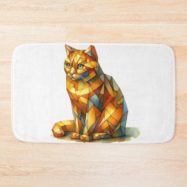 Item preview, golden cat sits designed and sold by cupipl.