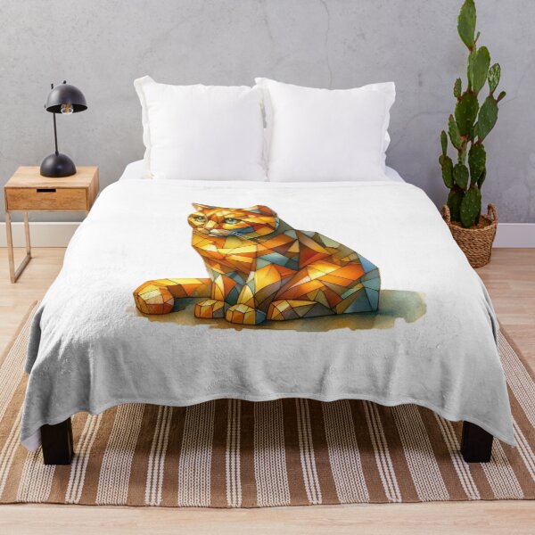 Item preview, golden cat sits designed and sold by cupipl.