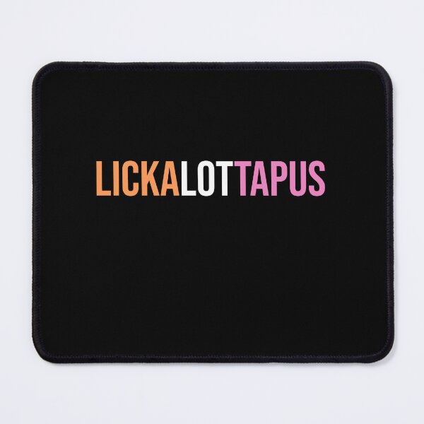 Item preview, Lickalottapus lesbian pride flag subtle humor designed and sold by House Sparrow.