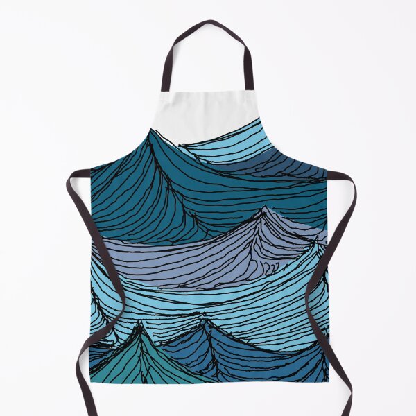 Item preview, Blue Ocean Waves designed and sold by AgelessCreative.