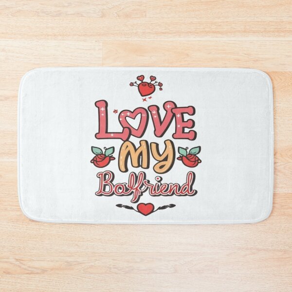 Item preview, Love My Boyfriend designed and sold by Markoni's Bazaar.