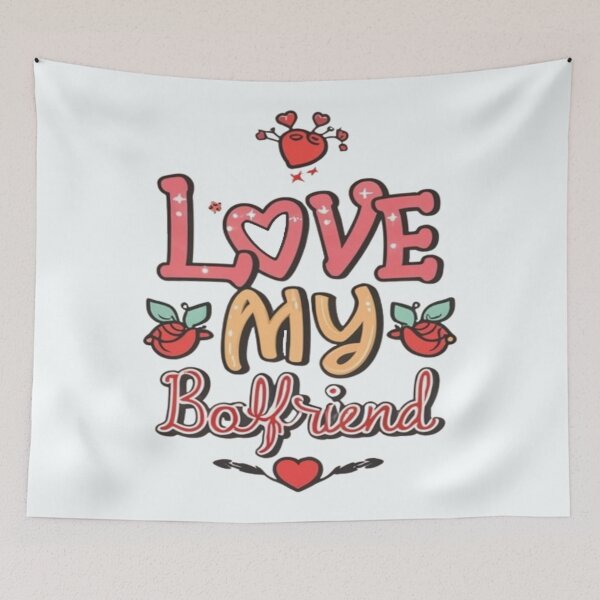 Item preview, Love My Boyfriend designed and sold by Markoni's Bazaar.