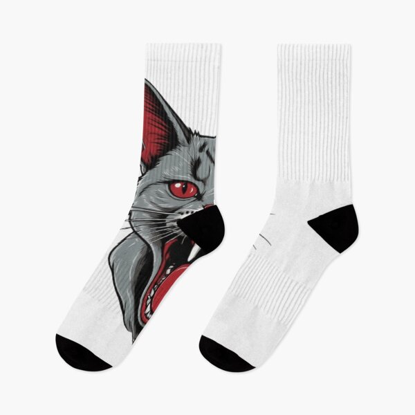 Item preview, Whiskered Whimsy: Vintage-inspired Comic Cat Art in Rusticcore Gray and Crimson Pop Art Style designed and sold by SSulatul101.