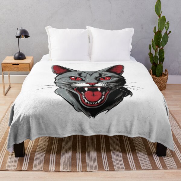 Item preview, Whiskered Whimsy: Vintage-inspired Comic Cat Art in Rusticcore Gray and Crimson Pop Art Style designed and sold by SSulatul101.