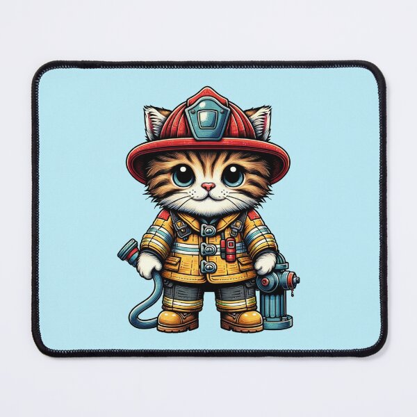 Item preview, Fireman Kitten 2 designed and sold by Alphaproject.