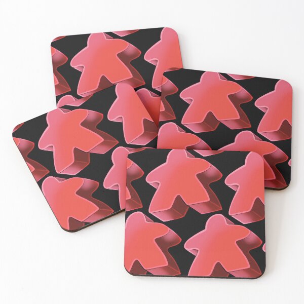 Item preview, Red Meeples designed and sold by Alishadoesart.