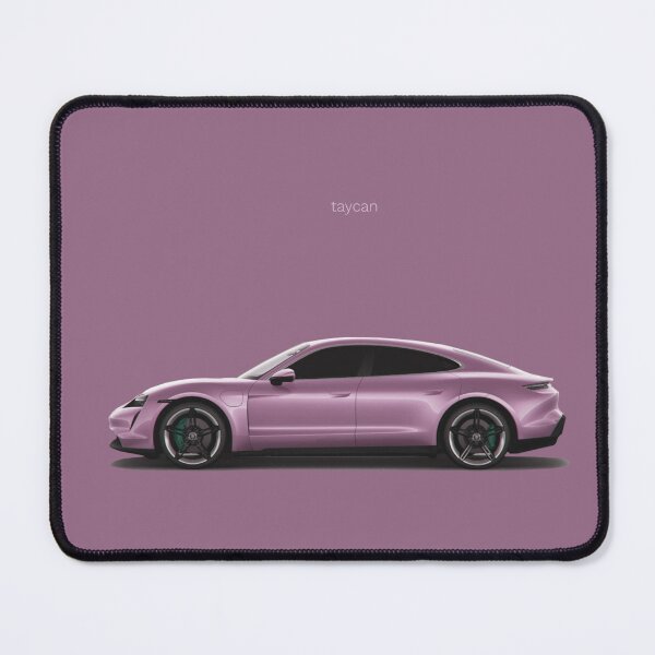 Item preview, Pink Porche Taycan Art designed and sold by Brenda Boudaie.