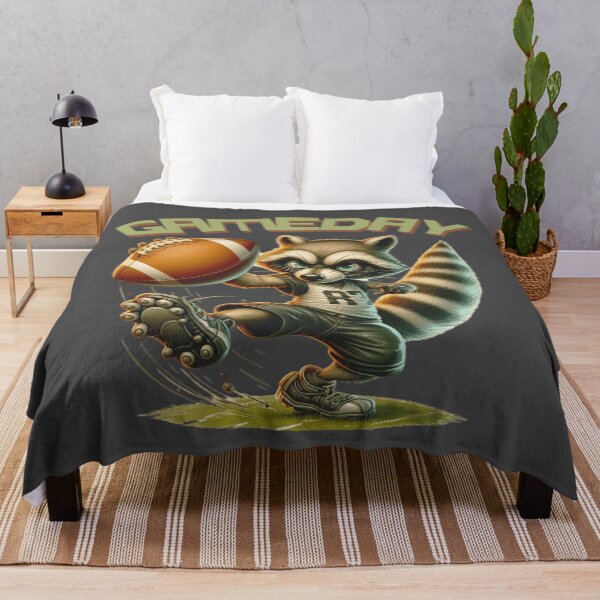 Item preview, a cool raccoon playing American football designed and sold by Animal world designs.