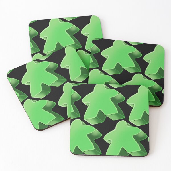 Item preview, Green Meeples designed and sold by Alishadoesart.