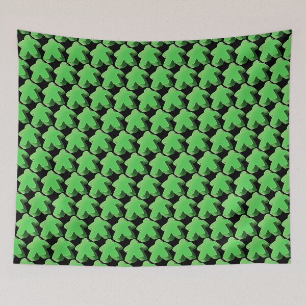 Item preview, Green Meeples designed and sold by Alishadoesart.