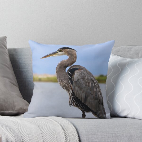 Item preview, Royal Blue Heron designed and sold by Bad Habits Lounge Studio.