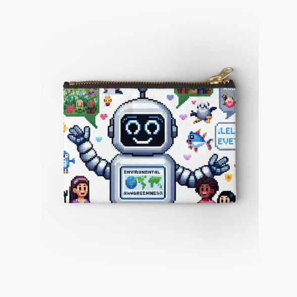 Item preview, AI Eco-Friend Pixel Art designed and sold by gabrieloye.