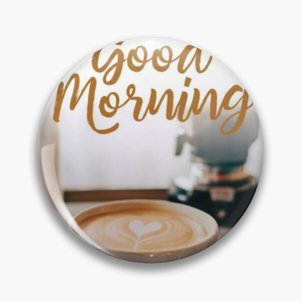 Item preview, Good Morning coffee heart designed and sold by MrBoutik.