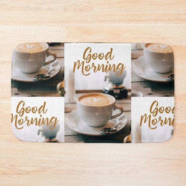 Item preview, Good Morning coffee heart designed and sold by MrBoutik.